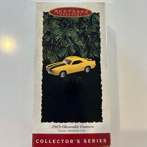 Hallmark Keepsake Ornament 1969 Chevrolet Camaro